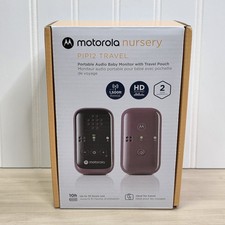 Motorola PIP12 Travel Baby Monitor Audio Baby Monitor Portable New