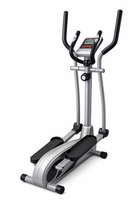 Christopeit CS 5 Crosstrainer/Ellipsentrainer Silber/Schwarz mit Display