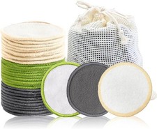 Reusable Makeup Remover Pads - 30 Packs Soft ...