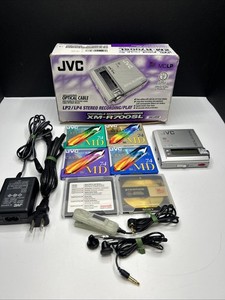 JVC XM-R700SL MDLP Minidisk Digital Recorder w/accessories charger and new discs
