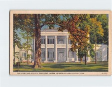 Postcard The Hermitage Home Of President Andrew Jackson Nashville Tennessee USA