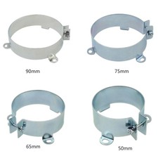 2Pcs Capacitor Bracket Clamp Holder Clap 50mm 65mm 75mm 90mm Mounting Clip