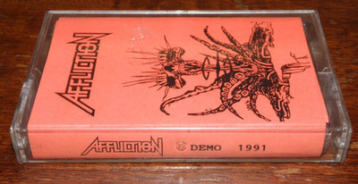 AFFLICTION - DEMO 1991 (CASSETTE) USA THRASH / SPEED METAL / ULTRA RARE!
