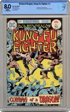 Richard Dragon Kung Fu Fighter #1 CBCS 8.0 1975 21-1EAEE22-283