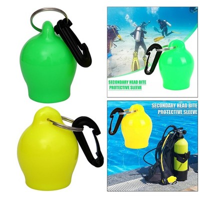 Staubdichte Schnorchel Atemregler Mundstück Abdeckkappe Dive Octopus Retainer