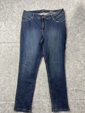 Vintage Lee Modern Series Jeans Women's Size 16 Medium Dark Wash Denim Jeans