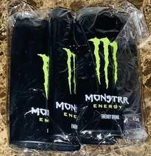 Monster Energy Drink Silicone Beer Can Cover Hide A Beer Tall Boy 16oz 3 Pack