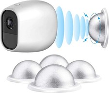 4 Pack Security Wall Mount, Metal Magnetic Mount Compatible with Magnetic Arlo,