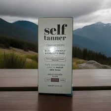 Self Tanner Tanning Drops For Face and Body Dark 30ml EXP 5/27 NEW Sealed