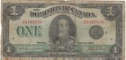 CANADA  1 DOLLAR BANKNOTE  1923  P33o   VERY GOOD — photo 1