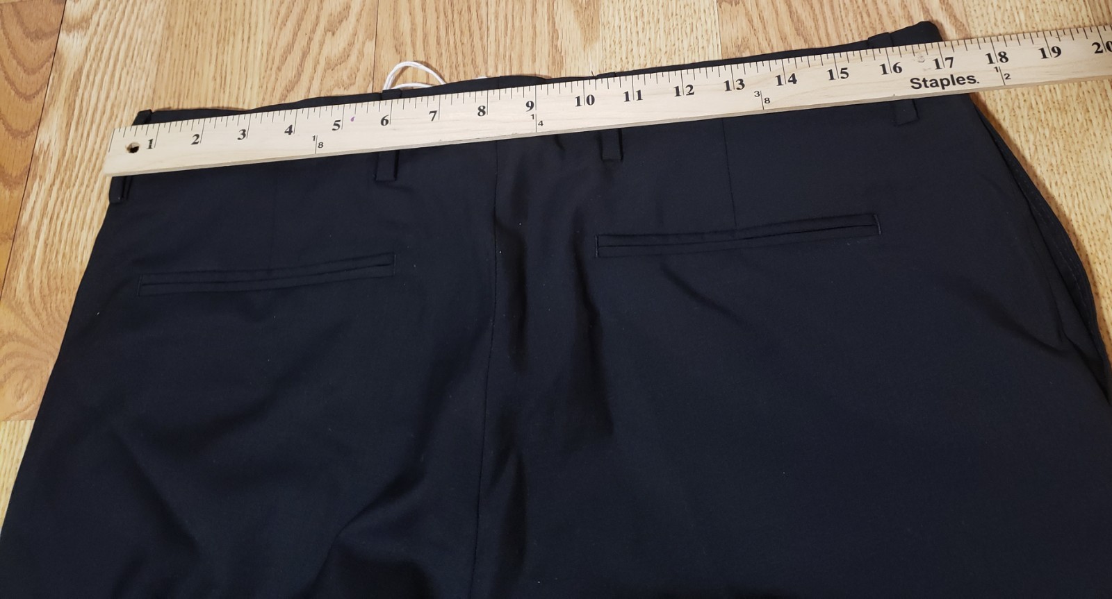 Valentino Pants Mens 38 Dress Slim Tapered Fit Navy Blue Virgin Wool NEW thumbnail 5