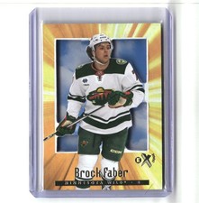 Brock Faber Rookie 2023-24 SkyBox E-X 2000