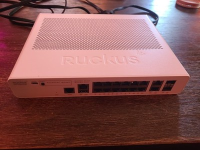 Ruckus Brocade ICX 7150 12-Port Compact PoE+ Switch (ICX7150-C12P-2X1G)