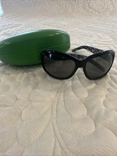 Kate Spade Kitt Sunglasses Black With Original Green Case Excellent Condition