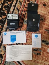 Minolta Auto Electroflash 30FX + Case + Manua...