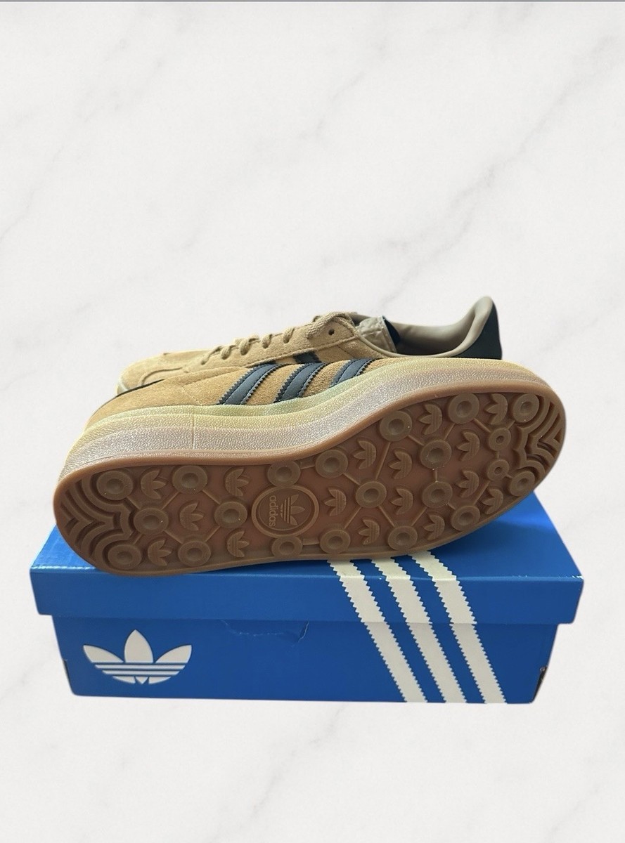 Adidas Gazelle Bold Cardboard Black Women's Platform Sneakers