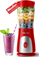Mueller Smoothie Blender for Smoothies - Personal Blender for Shakes, Frozen Dri