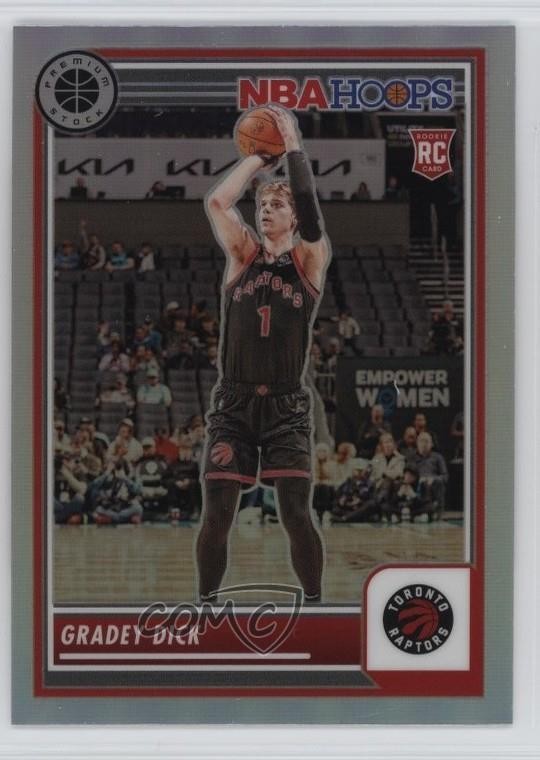 2023-24 Panini NBA Hoops Premium Stock Silver Prizm Gradey Dick #251 07jg