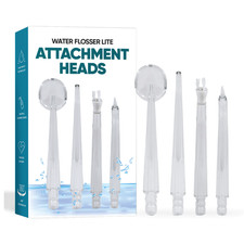 Replacement Water Flosser Attachments – 4-in-1 Set –Multi-Purpose Oral Care Head