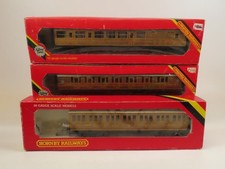 Hornby Railways R.436 LNER Brake, R.928 BR Composite & R.929 BR Brake, 99% MIB!