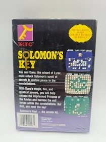 Solomon's Key (Nintendo Entertainment System NES) CIB Very Nice W/Shrink Wrap!