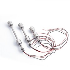 Stainless Steel Double Ball Float Switch Tank Liquid Water Level Flow Sensor
