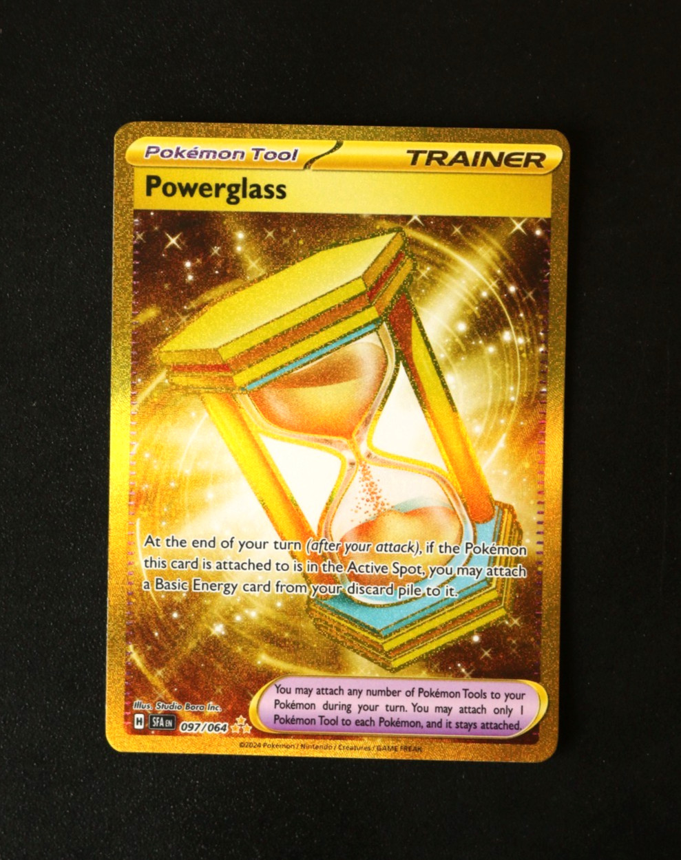 Pokémon Card TCG - Powerglass 097/064 - Shrouded Fable - Hyper Rare - NM ⭐