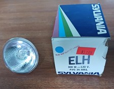 Sylvania ELH Projection Lamp 300W 120V NOS