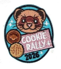 Girl COOKIE RALLY 2026 PARTY Day Kick Off Event Fun Patches Badge SCOUT GUIDE