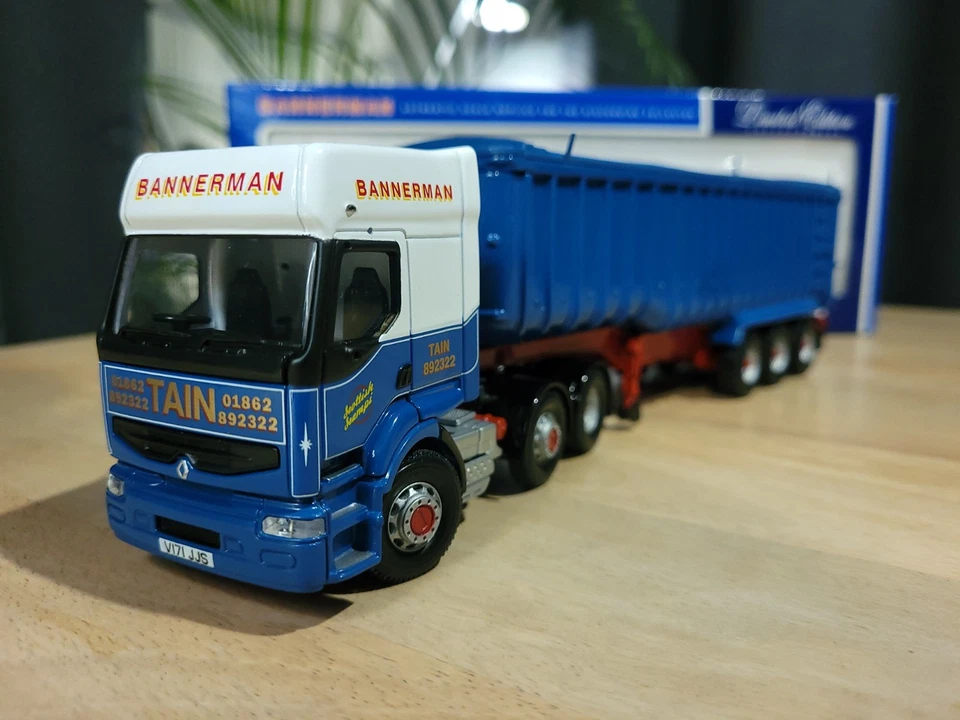 Corgi CC12106 Renault Premium Bannerman Transport Tain, Scotland Bulk Tipper New - Image 4 of 4