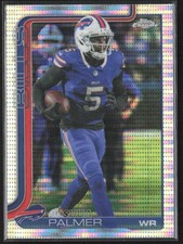2025 Topps Chrome #31 Joshua Palmer Pulsar Refractor