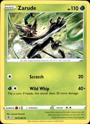 Zarude 027/264 Uncommon Fusion Strike Pokémon TCG