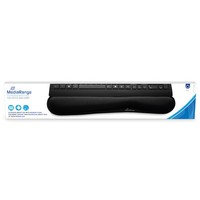MEDIARANGE MR OS252 Wrist Rest Ergonomic Black Poggiapolsi MROS252