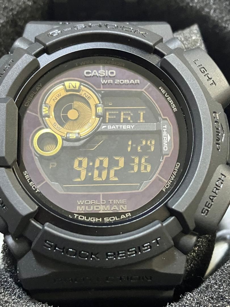 Casio G Shock Mudman Digital Watch Solar Tough Men Wrist wrist 21cm image 2