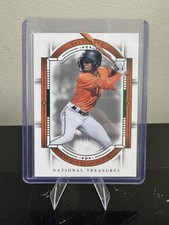 2024 Panini National Treasures Enrique Bradfield Jr #3 Green /8