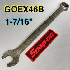Snap-on Goex46b 1-716 12-point Sae Combination Wrench Industrial Black Finish Snap-on Goex46b 1-716 12-point Sae Combination Wrench Industrial Black Finish