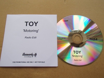 TOY - MOTORING - VERY RARE PROMO CD - RADIO EDIT