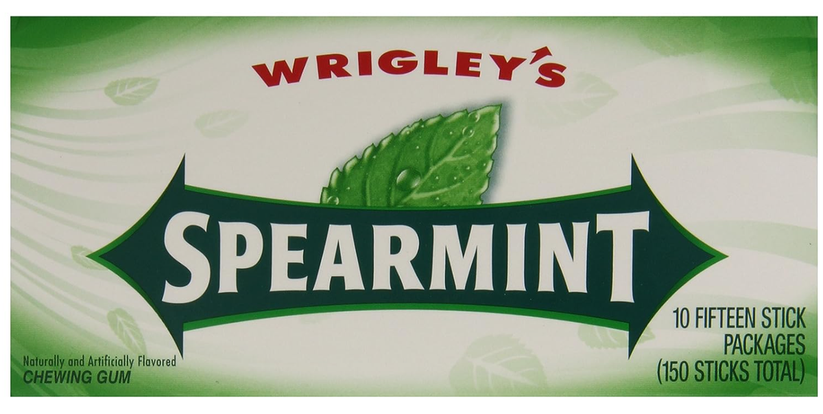 WRIGLEY'S Spearmint Chewing Gum, 15 Count (Pack of 10) | eBay UK