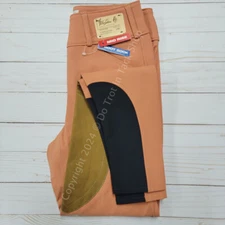 Tailored Sportsman Ladies Vintage Trophy Hunter Sock Bottom Breeches Yam/Tan