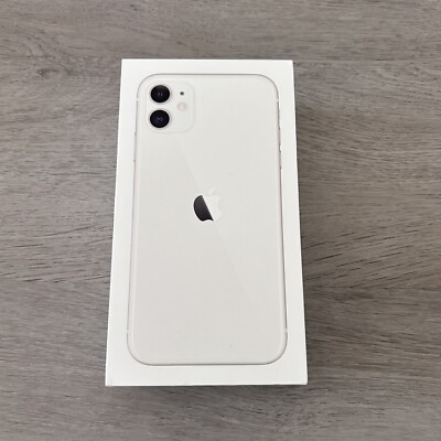Apple iPhone 11 ホワイト 本体 箱付き Apple iPhone 11 - 64 GB White Original Box - NO iPhone, With
