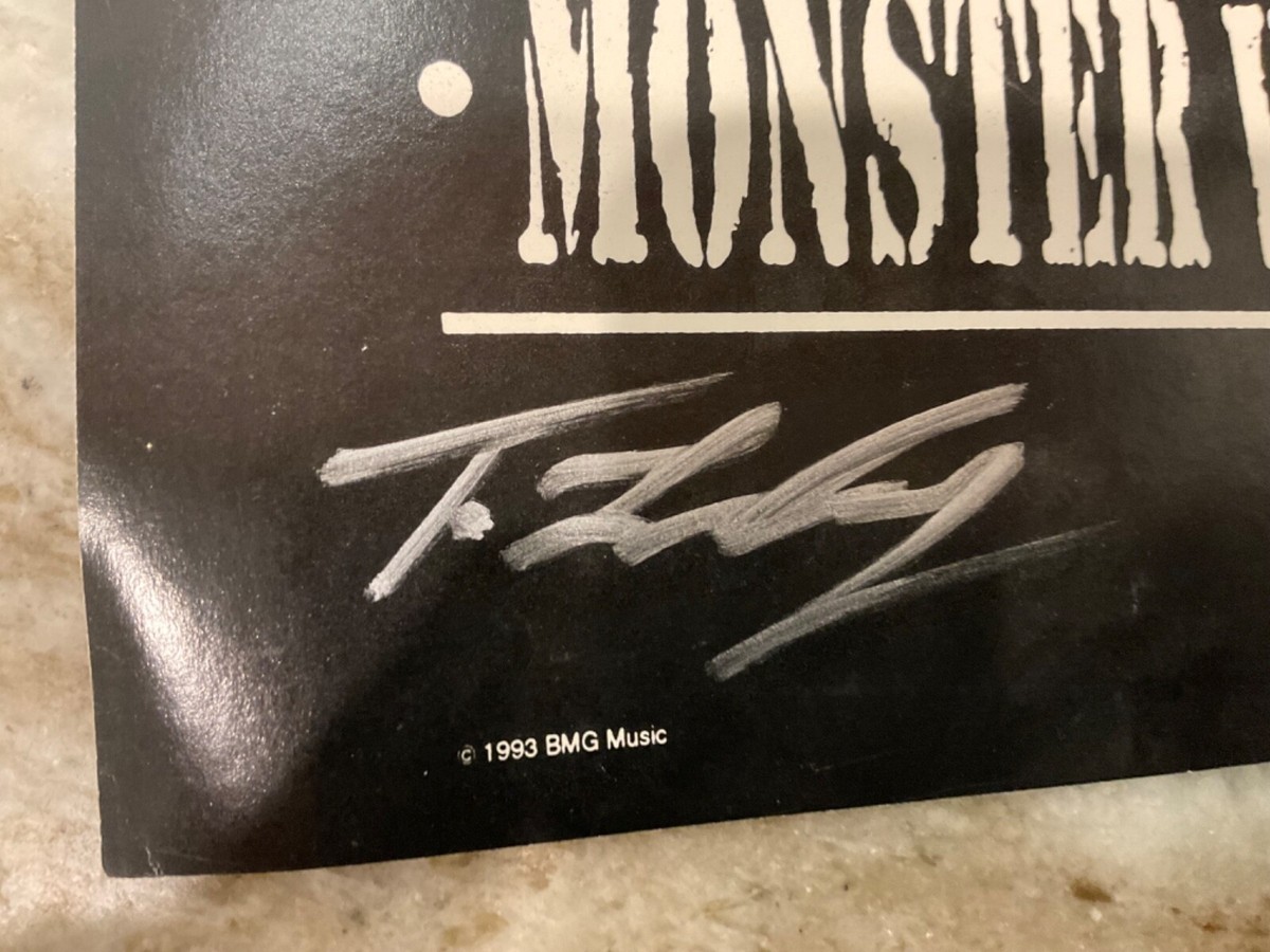 MONSTER VOODOO MACHINE 1993-4 PROMO POSTER AUTOGRAPHED 11x14 | eBay