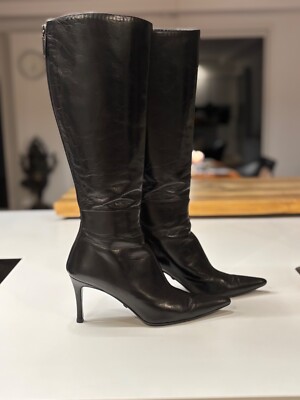GUCCI Stiefel SCHWARZ IT 36 US 6 Mega Sexy 100% Original