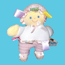 Taggies Signature Mary Meyers Baby Doll Plush 2006 Lovey Stuffed Toy 8" Soft