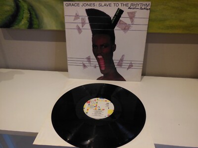 Grace Jones  Slave to the Rhythm LP Vinyl Schallplatte VGbisVG+ Grace1