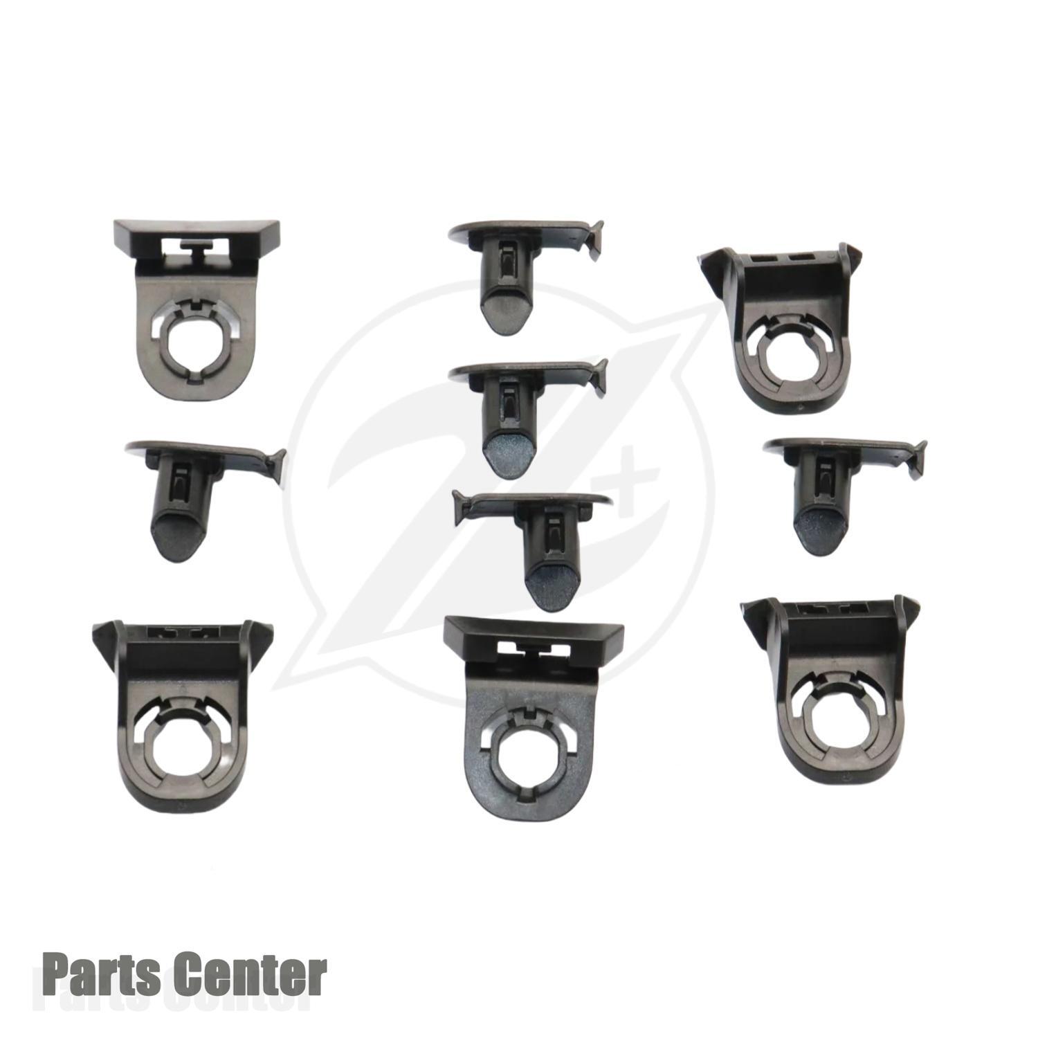 5 Pair Front Bumper Fender Liner + Pin Hold for 18-21 Toyota Camry Corolla