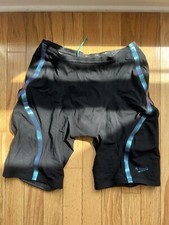 NEW   Mens 27   Speedo LZR Racer X High-Waist Jammer   Black/Blue FINA 