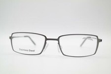 Alpina Business 28 Metallic Blue Square Glasses Frame Eyeglasses New