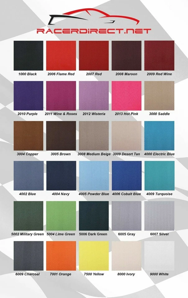 QUARTER MIDGET HARNESS SFI 16.1 5 POINT LATCH & LINK FLOOR MOUNT BELT BLACK - Image 2 of 4