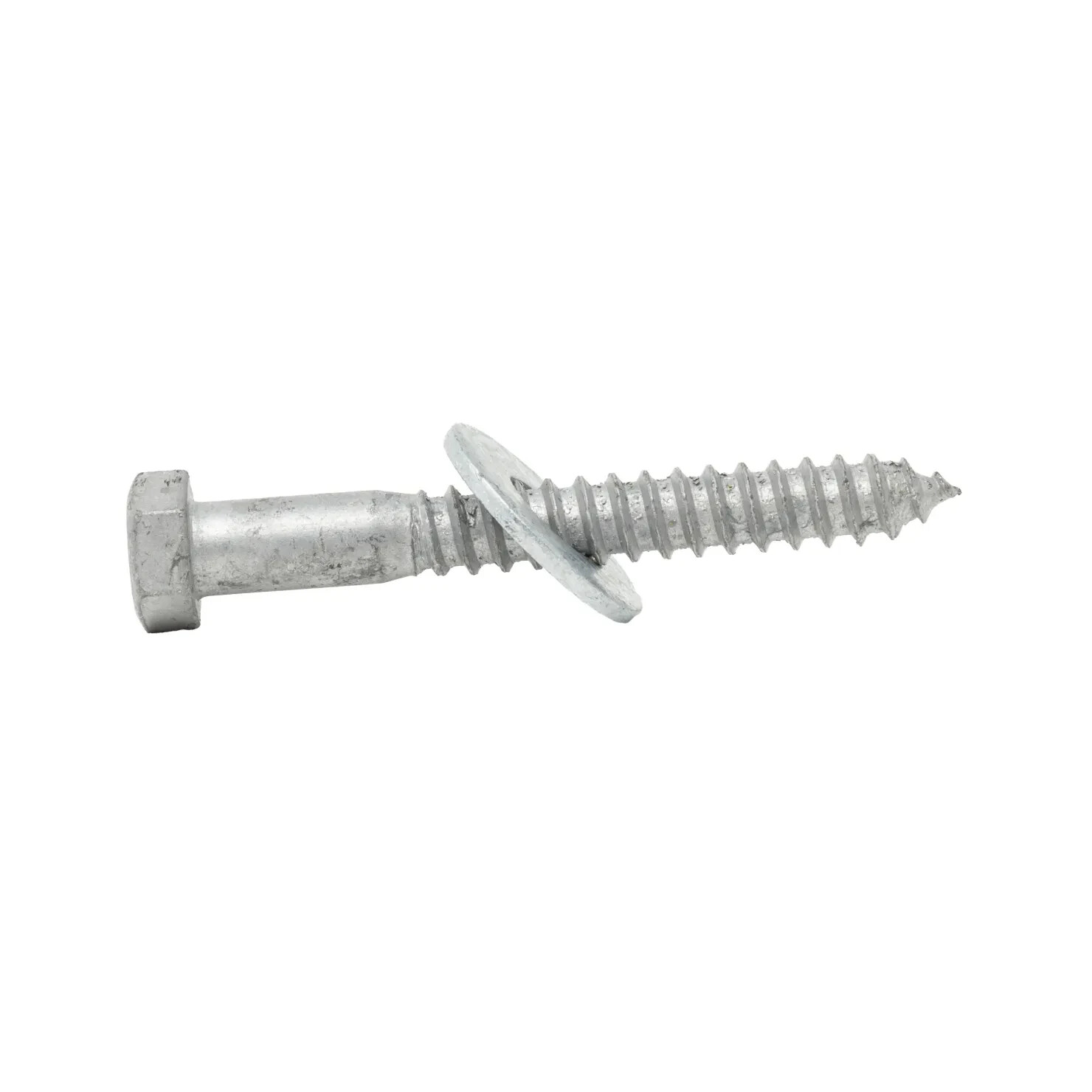 1/2 x 6 Inch Hot Dipped Galvanized Grade A Lag Screws 25 Pack
