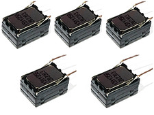 5x Pre Built 15x11x9mm ESU 'Sugarcube' DCC Sound Speaker (8 ohm) Loksound Hornby